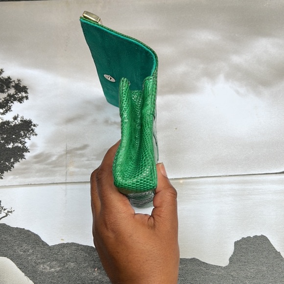 Daniella Ortiz luxury April lizard leather Clutch - Picture 7 of 12